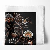 THE VINE SILK POCKET SQUARE